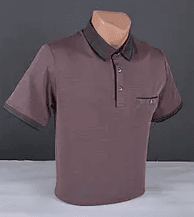 Men's Polo Shirt with Chest Pocket